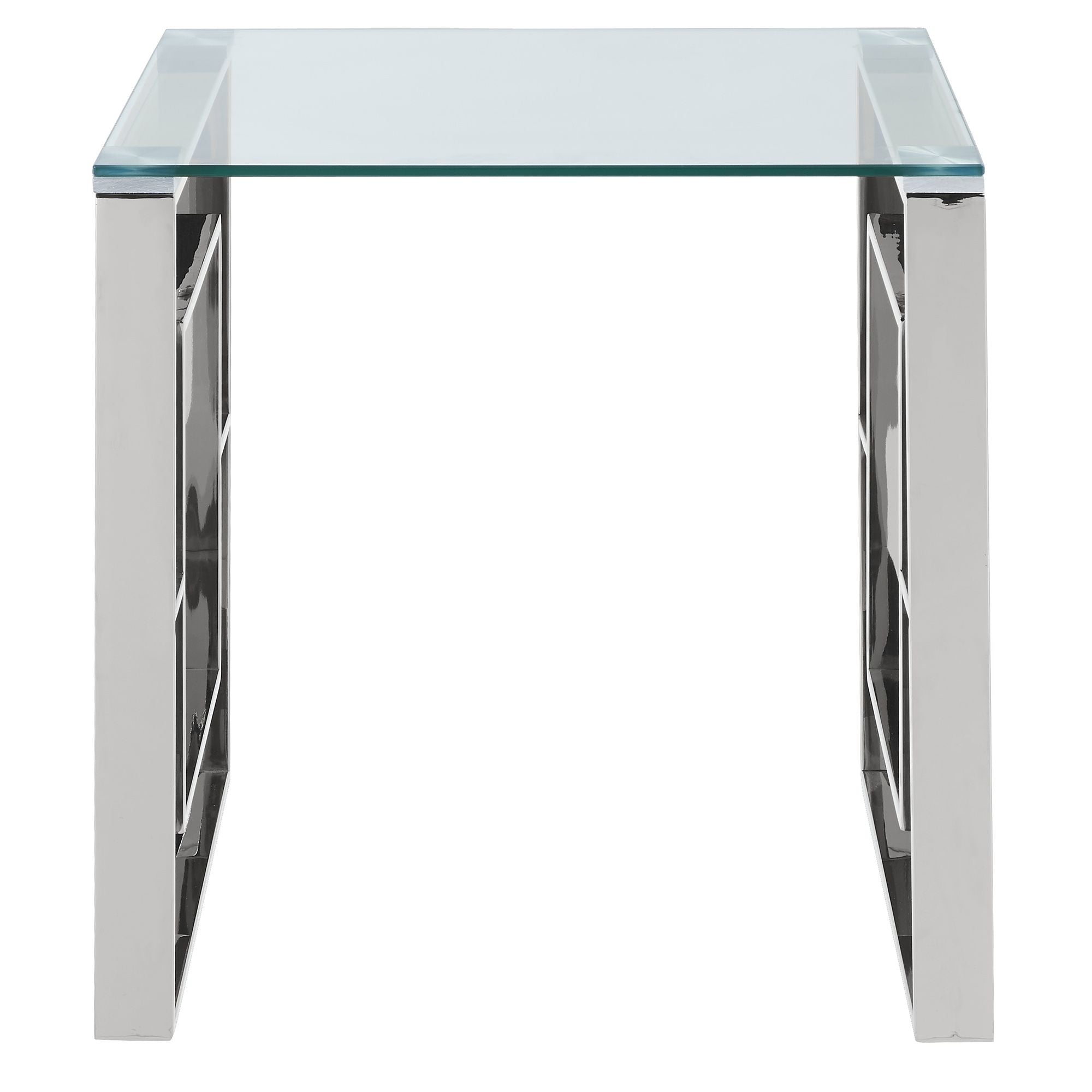 Eros Accent Table in Silver