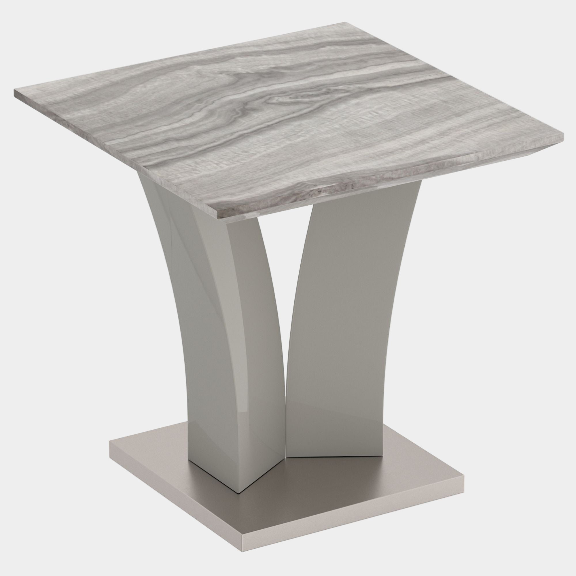 Napoli Accent Table in Light Grey