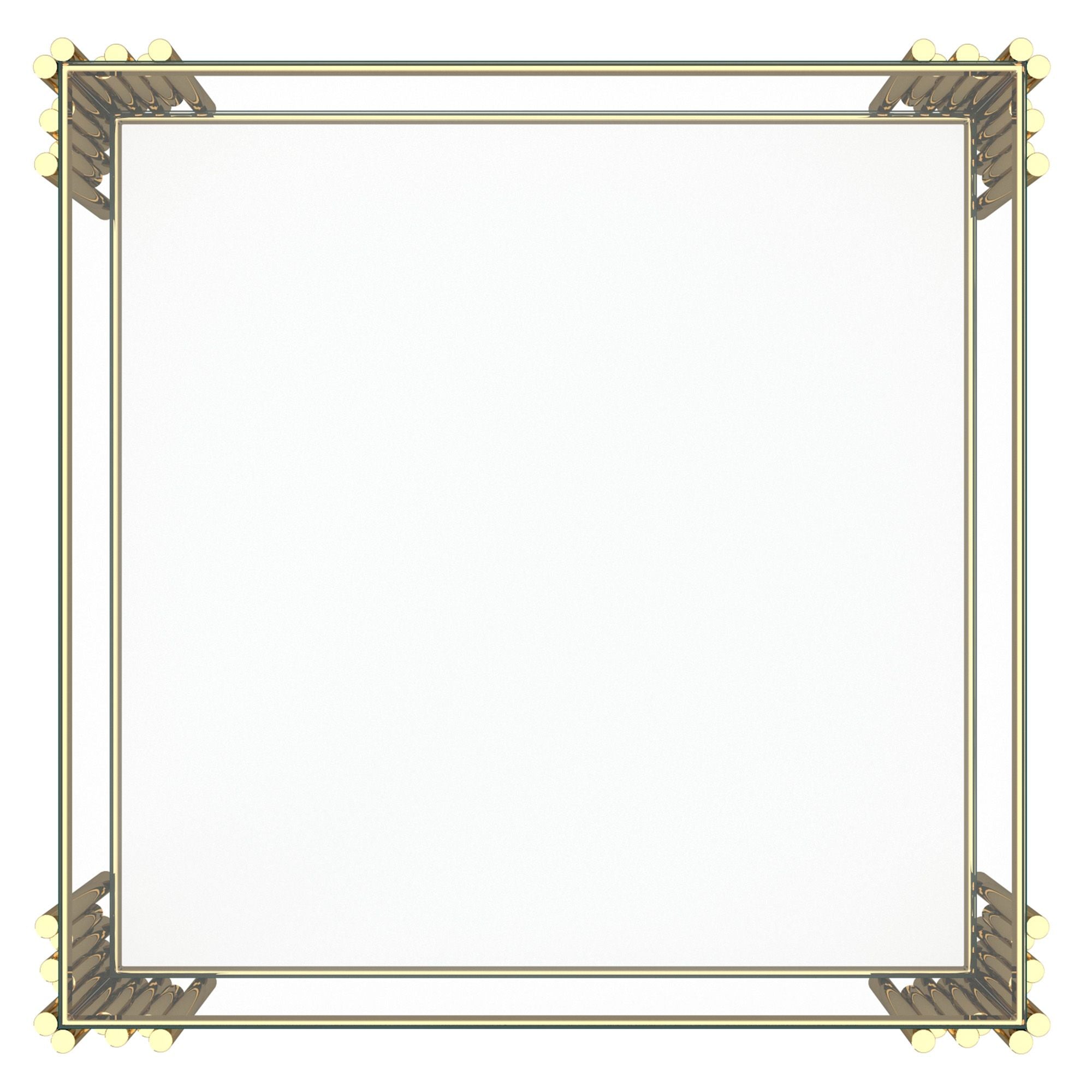 Estrel Large Accent Table in Gold