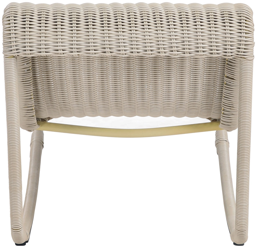 Chaise longue en tissu Orian Teddy