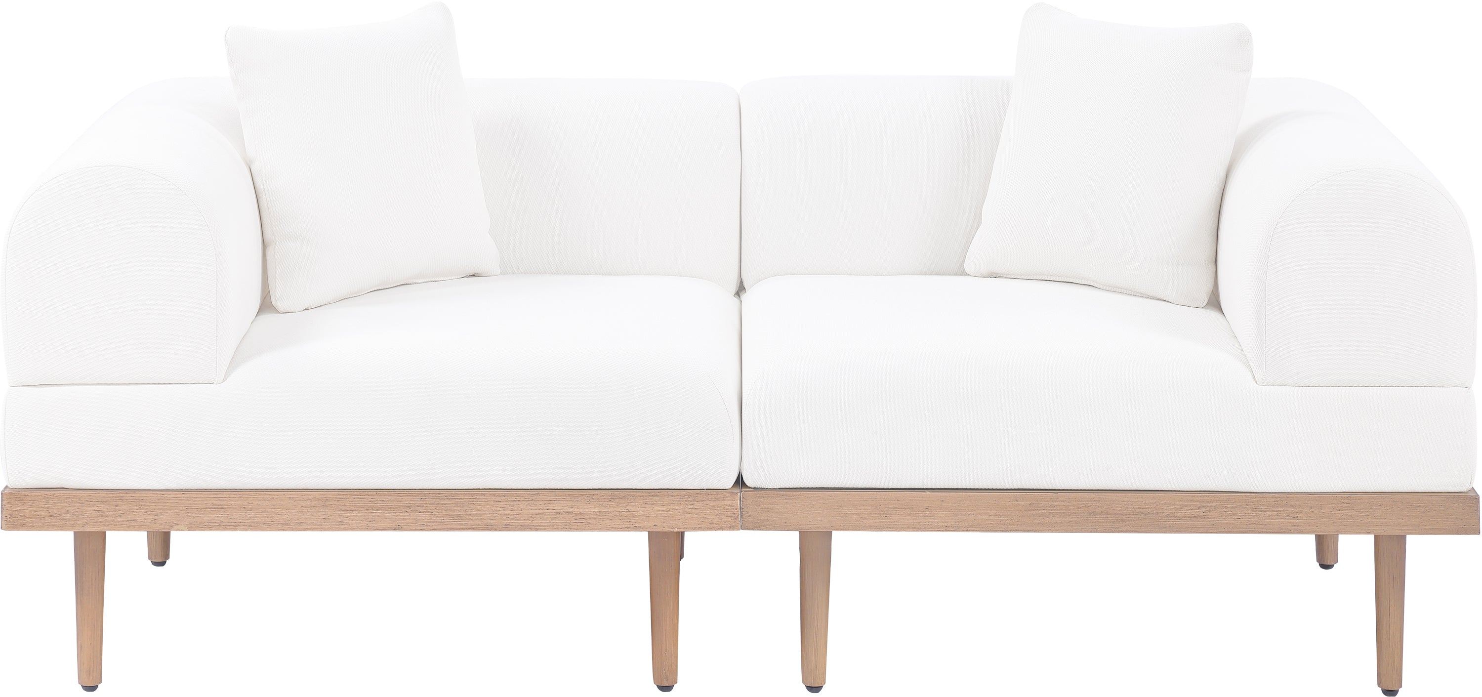 Chaise longue en tissu Orian Teddy