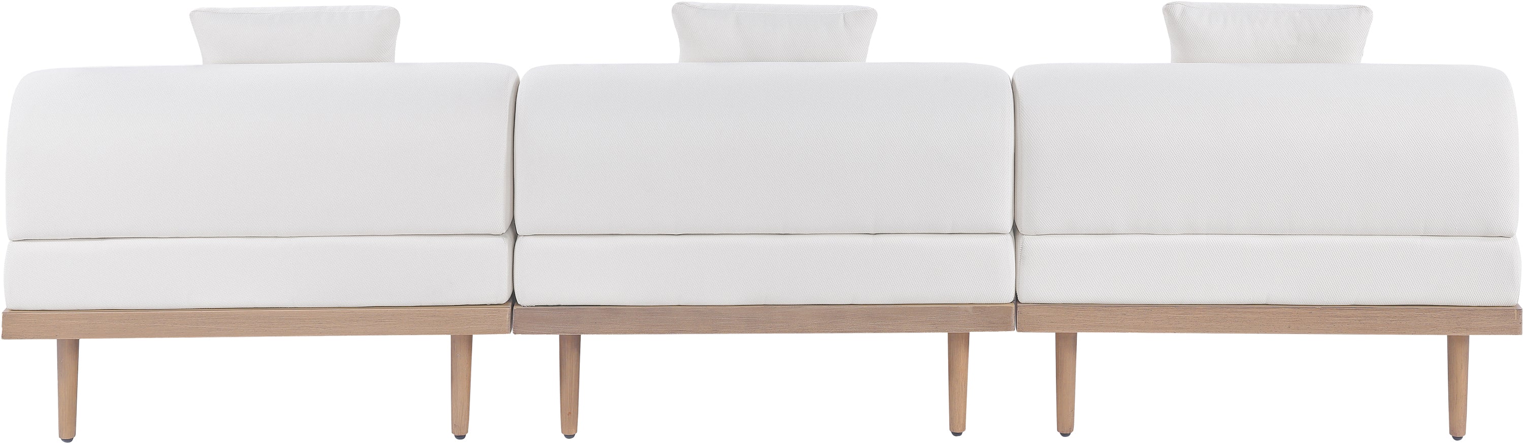 Chaise longue en tissu Orian Teddy