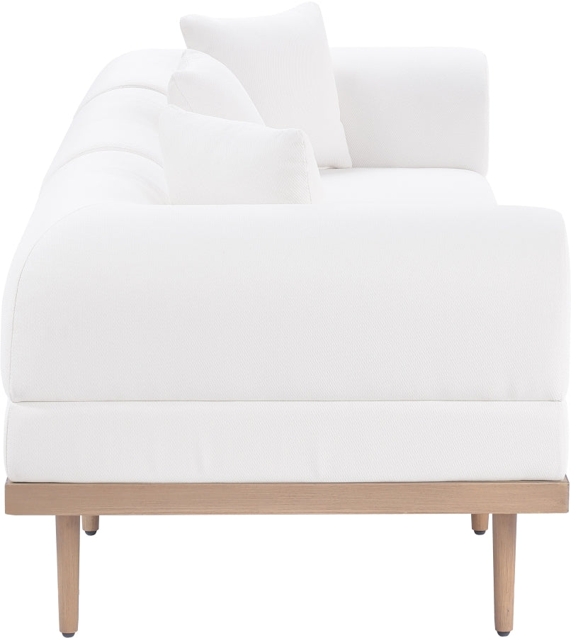 Chaise longue en tissu Orian Teddy