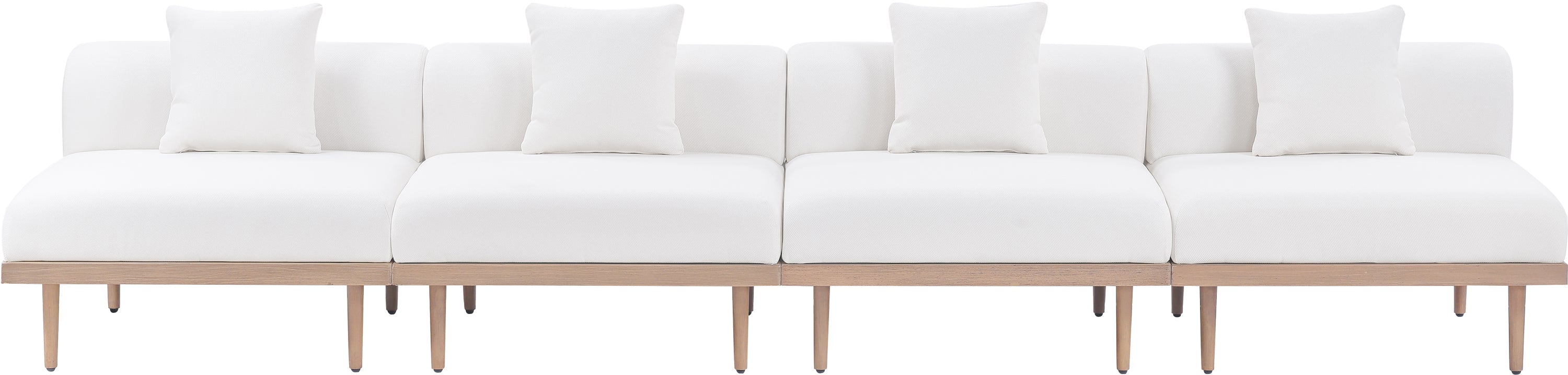 Chaise longue en tissu Orian Teddy