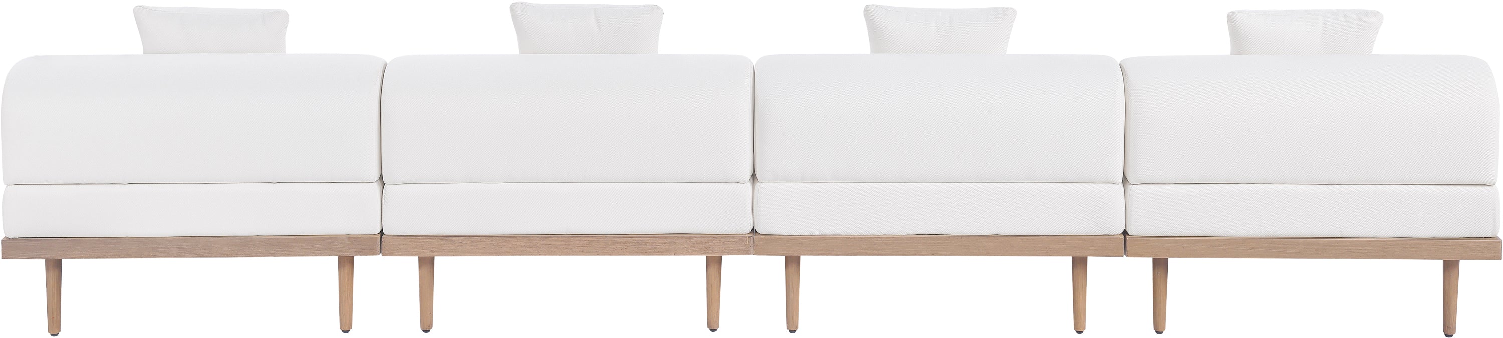 Chaise longue en tissu Orian Teddy