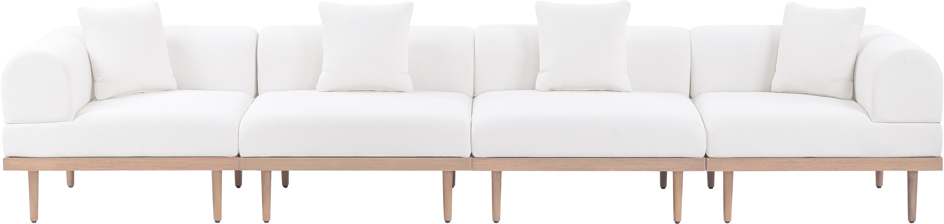Chaise longue en tissu Orian Teddy