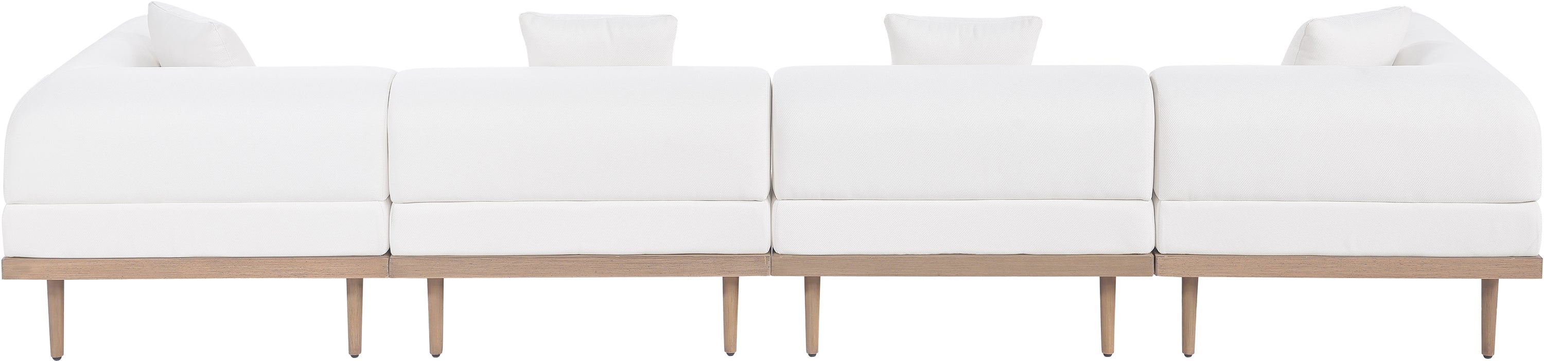 Chaise longue en tissu Orian Teddy