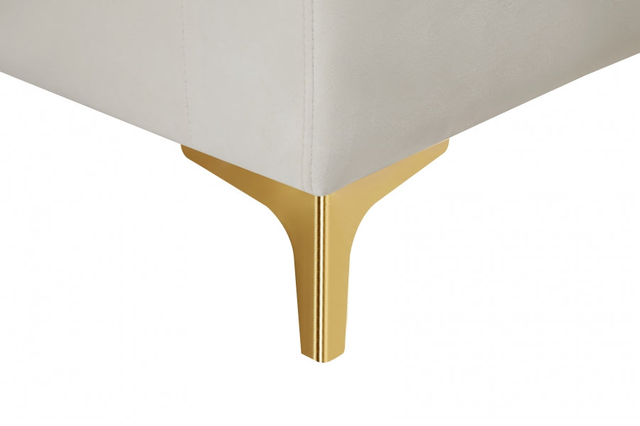 Fauteuil d'appoint rembourré en chenille Vivi