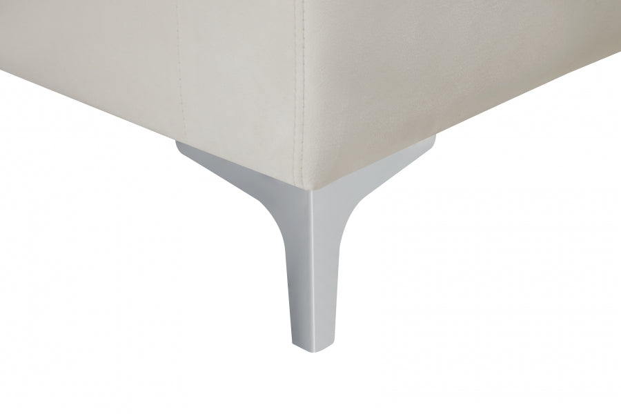 Fauteuil d'appoint rembourré en chenille Vivi