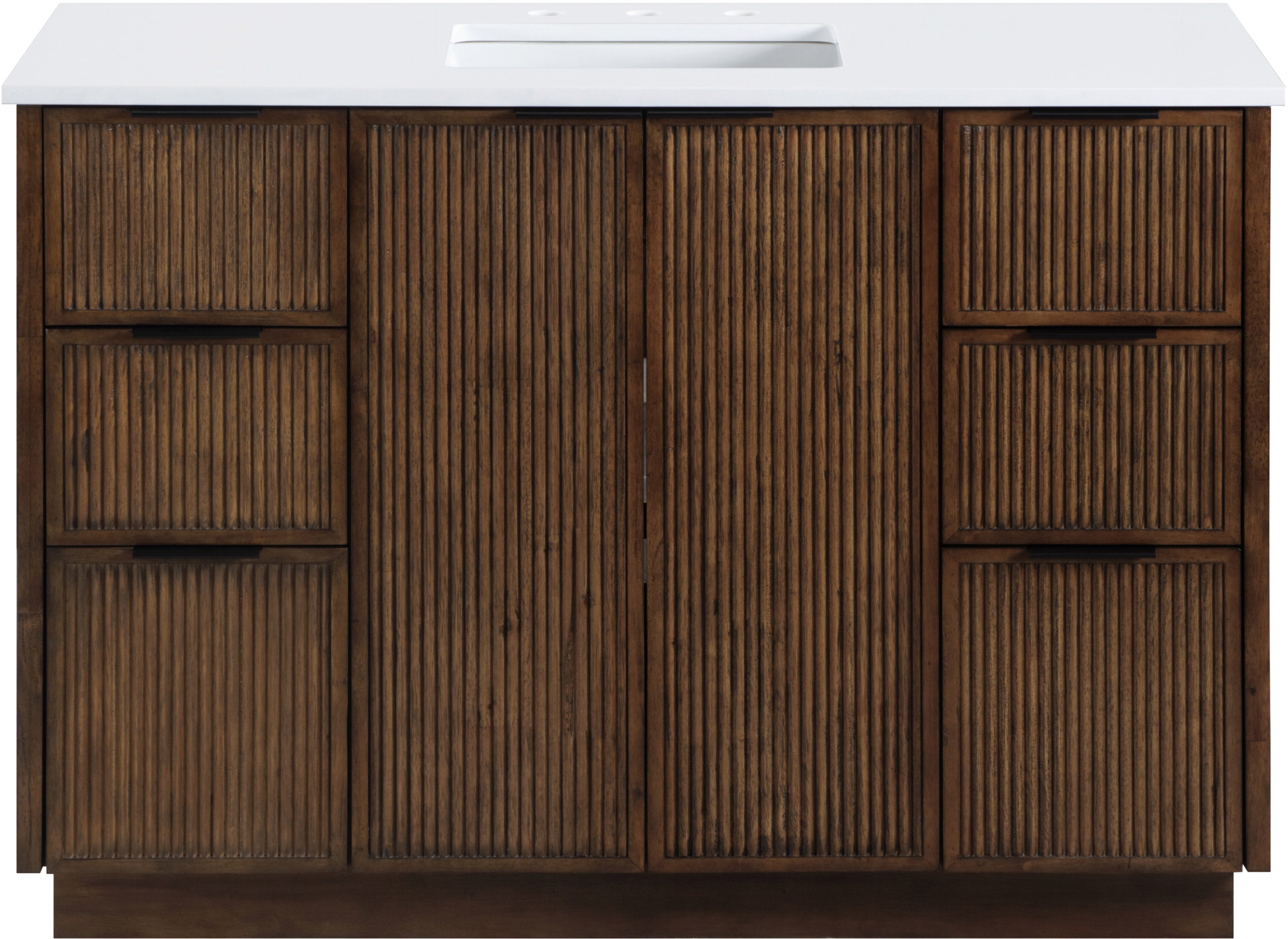 Meuble-lavabo mural pour salle de bain avec lavabo inclus