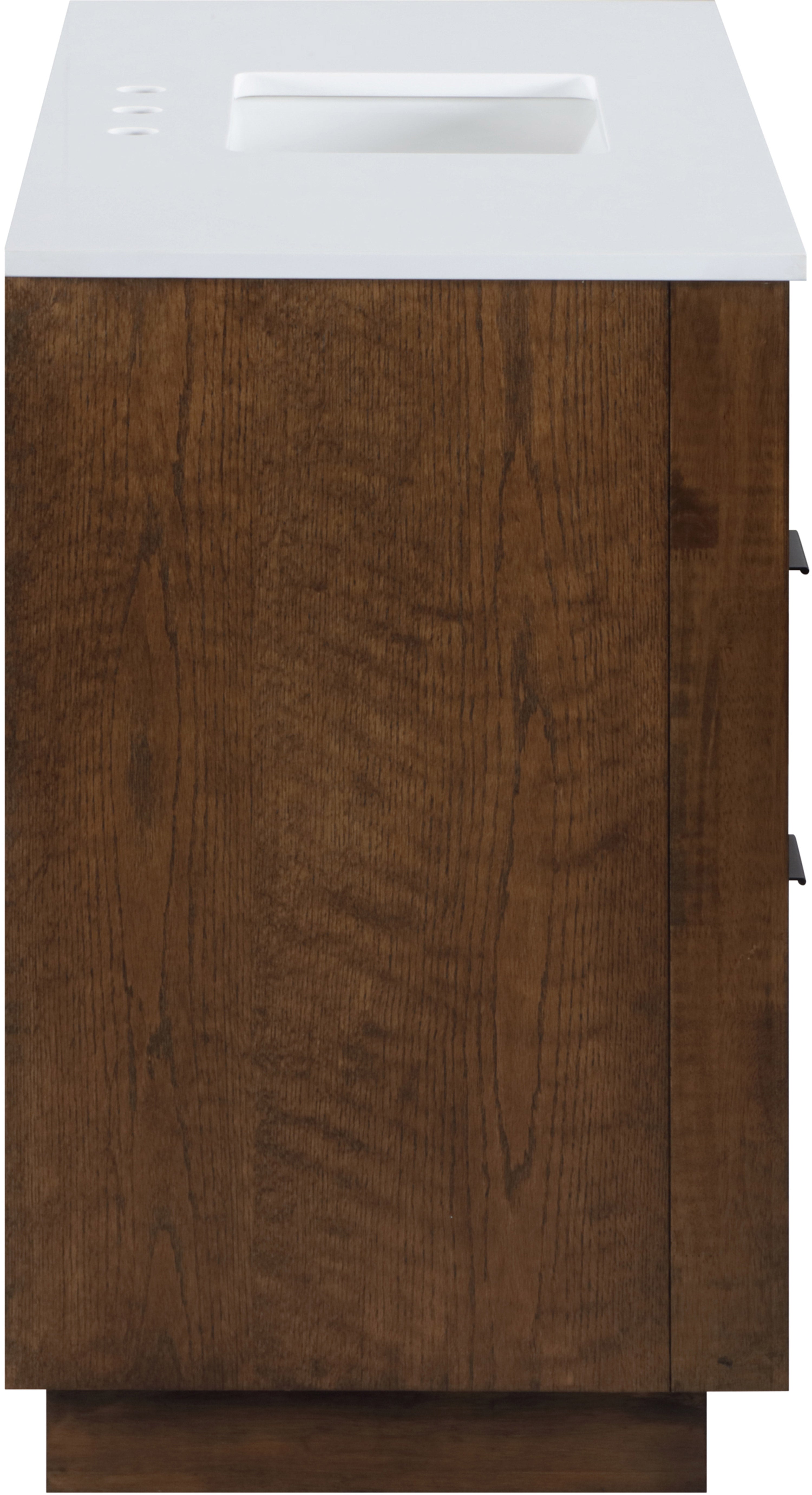 Meuble-lavabo mural pour salle de bain avec lavabo inclus