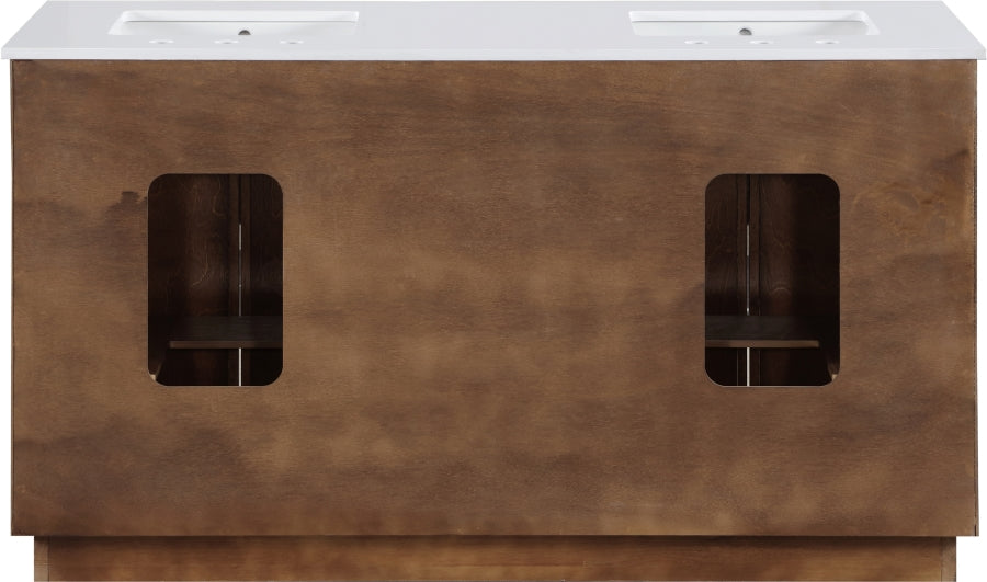 Meuble-lavabo mural pour salle de bain avec lavabo inclus