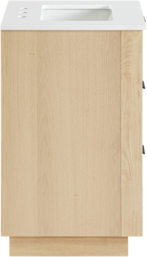 Meuble-lavabo mural pour salle de bain avec lavabo inclus