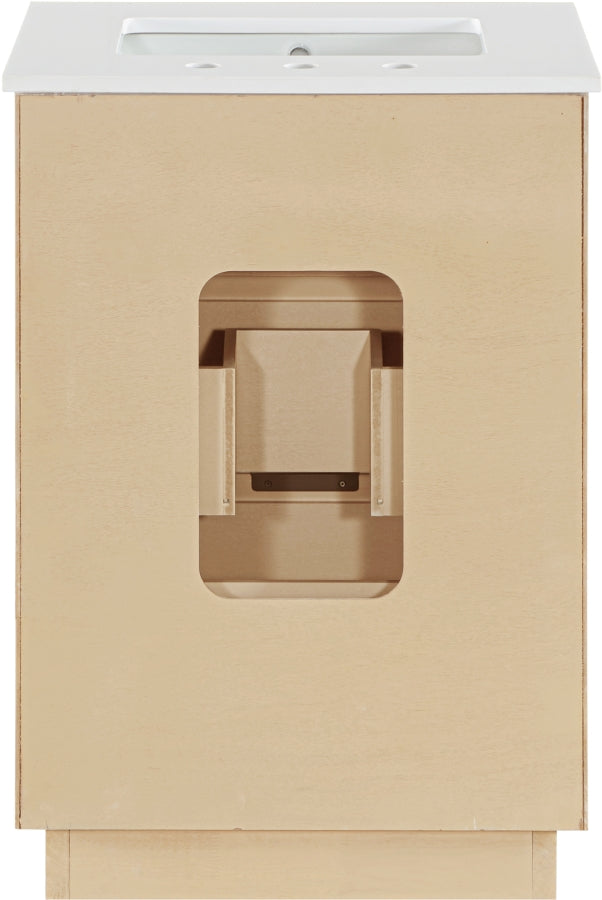 Meuble-lavabo mural pour salle de bain avec lavabo inclus
