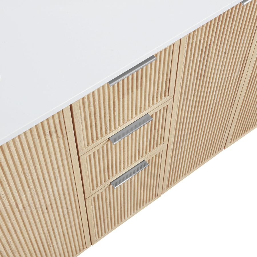 Meuble-lavabo mural pour salle de bain avec lavabo inclus