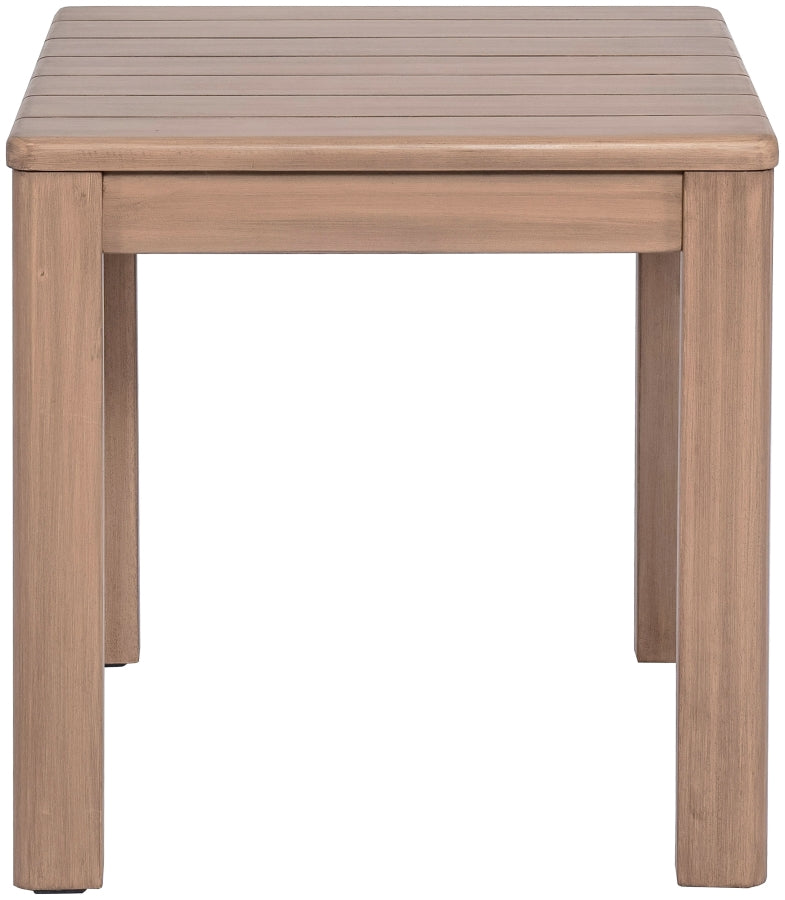 Newport Acacia Wood Outdoor Patio End / Side Table