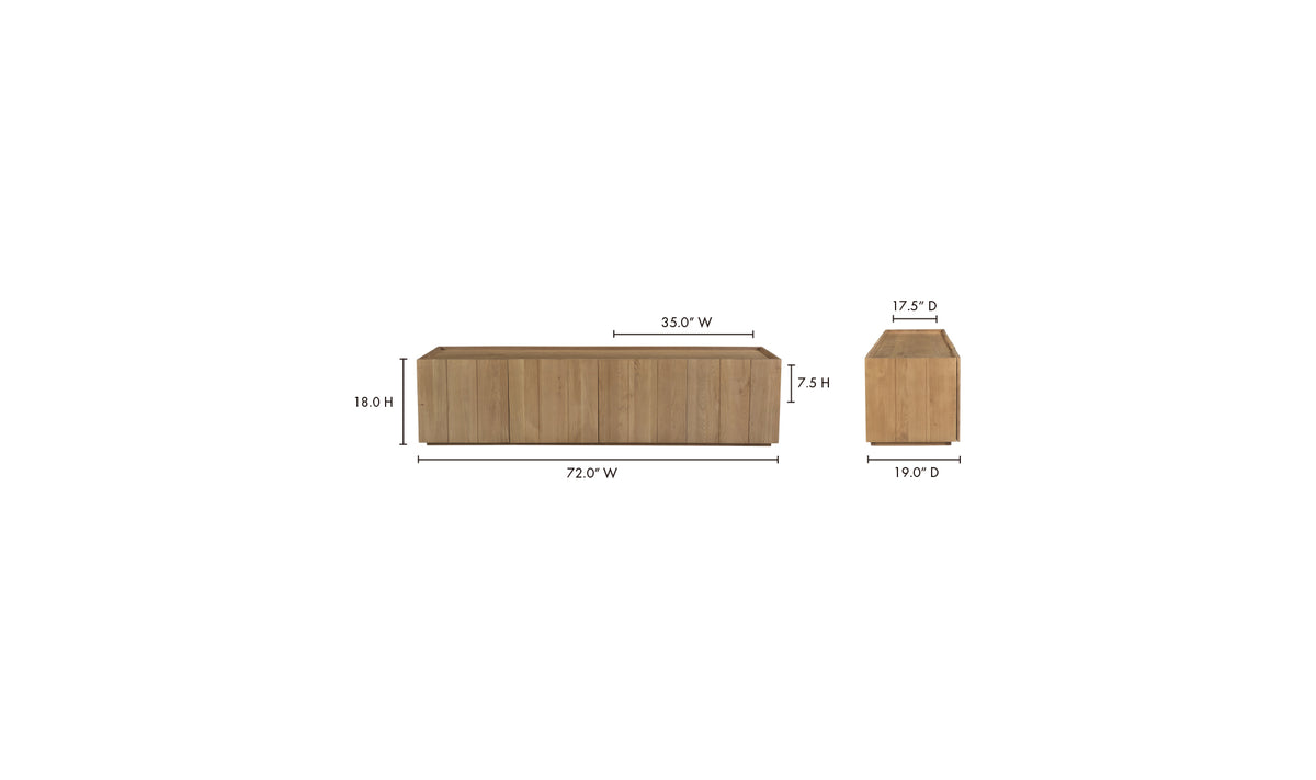 Plank Media Cabinet