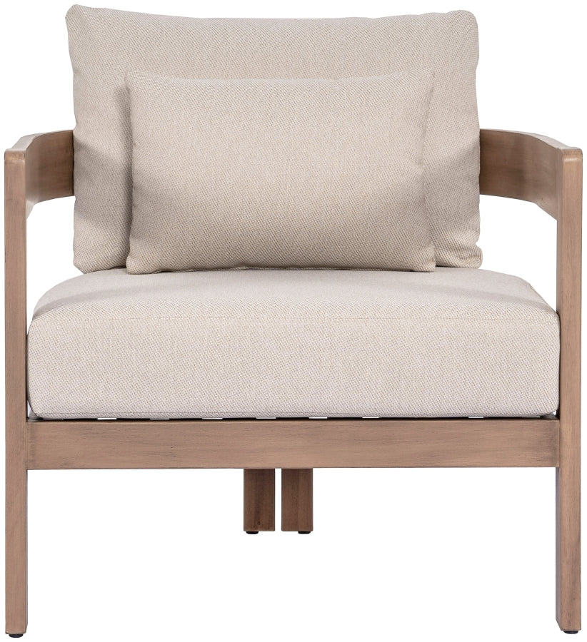 Newport Water Resistant Fabric Upholstered Outdoor Patio Chair
