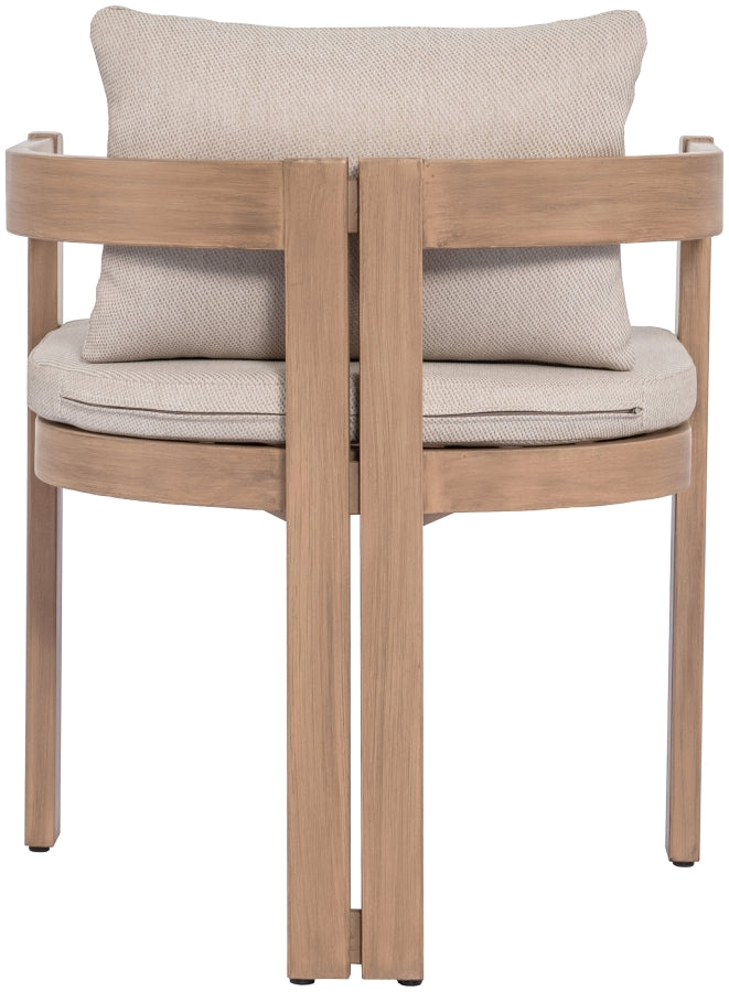 Newport Water Resistant Fabric Upholstered Outdoor Patio Dining Chair