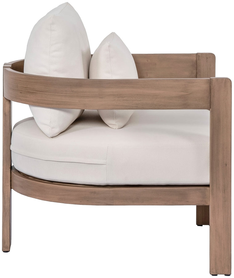 Newport Water Resistant Fabric Upholstered Outdoor Patio Chair