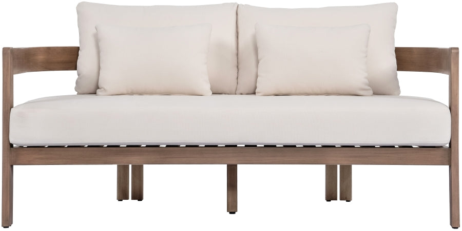 Chaise longue en tissu Orian Teddy