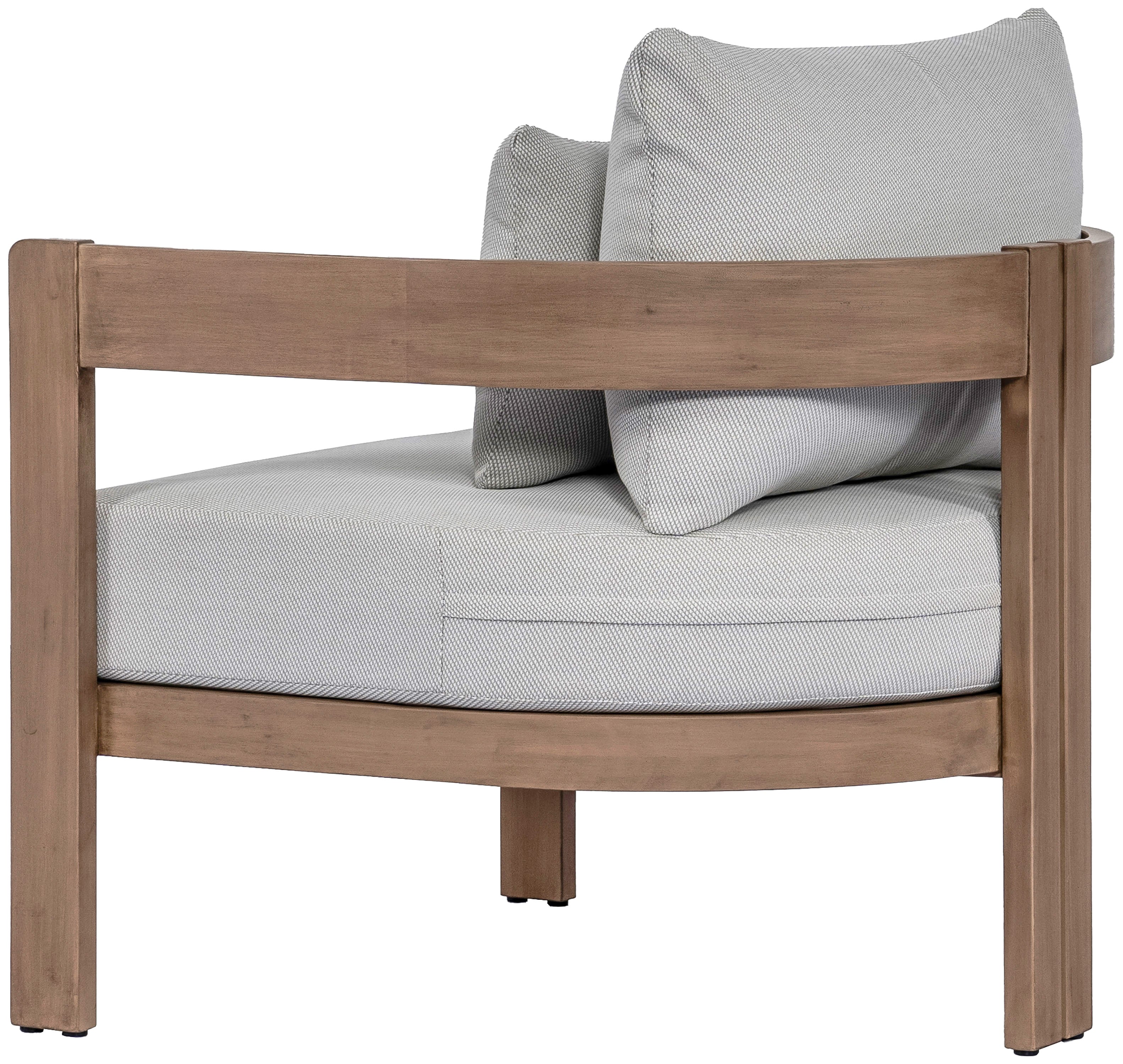 Newport Water Resistant Fabric Upholstered Outdoor Patio Chair
