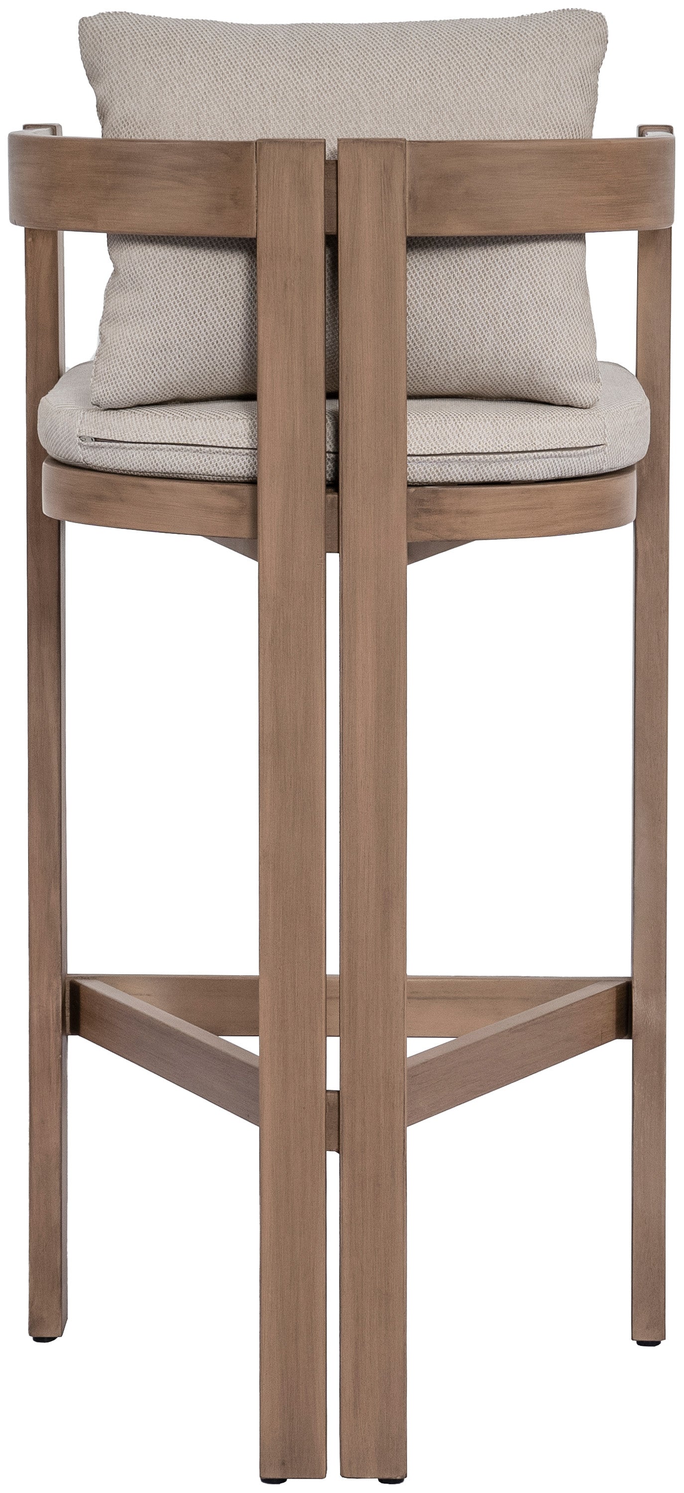 Newport Water Resistant Fabric Upholstered Outdoor Patio Bar Stool
