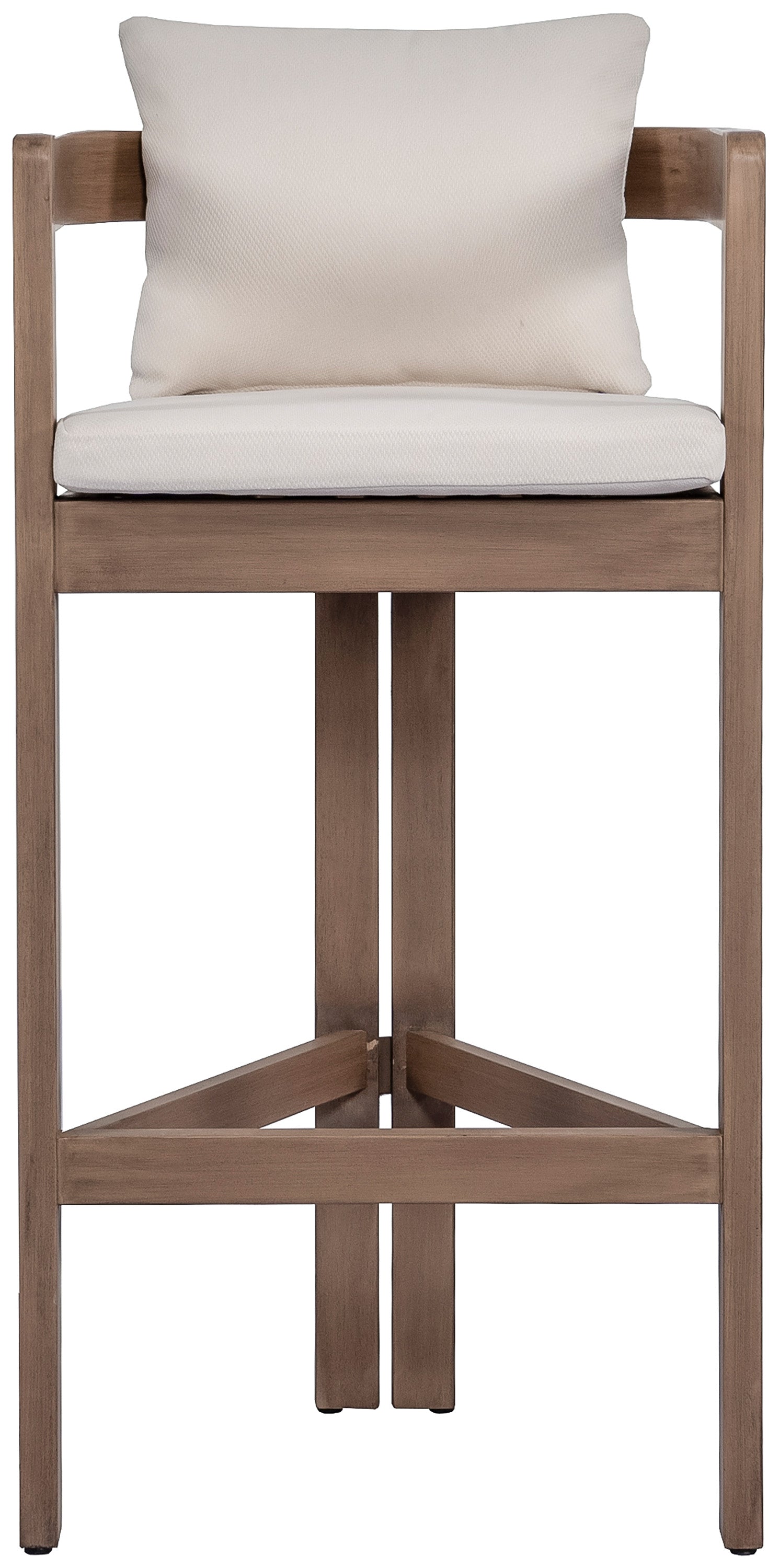 Newport Water Resistant Fabric Upholstered Outdoor Patio Bar Stool