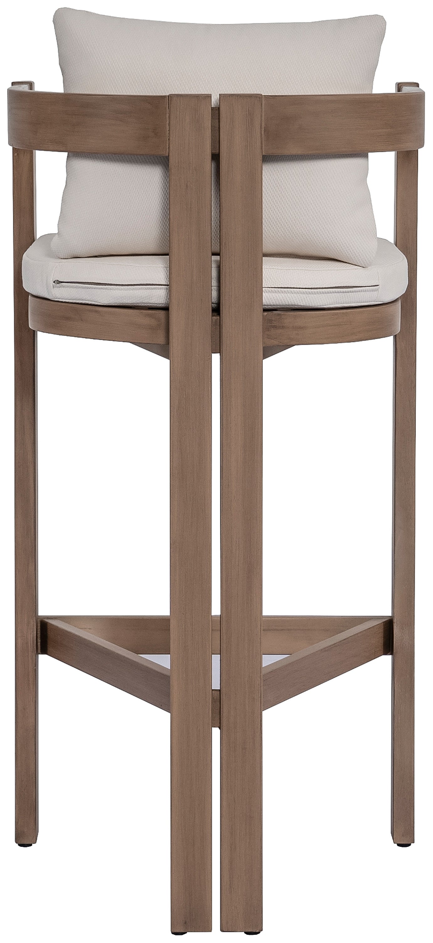 Newport Water Resistant Fabric Upholstered Outdoor Patio Bar Stool