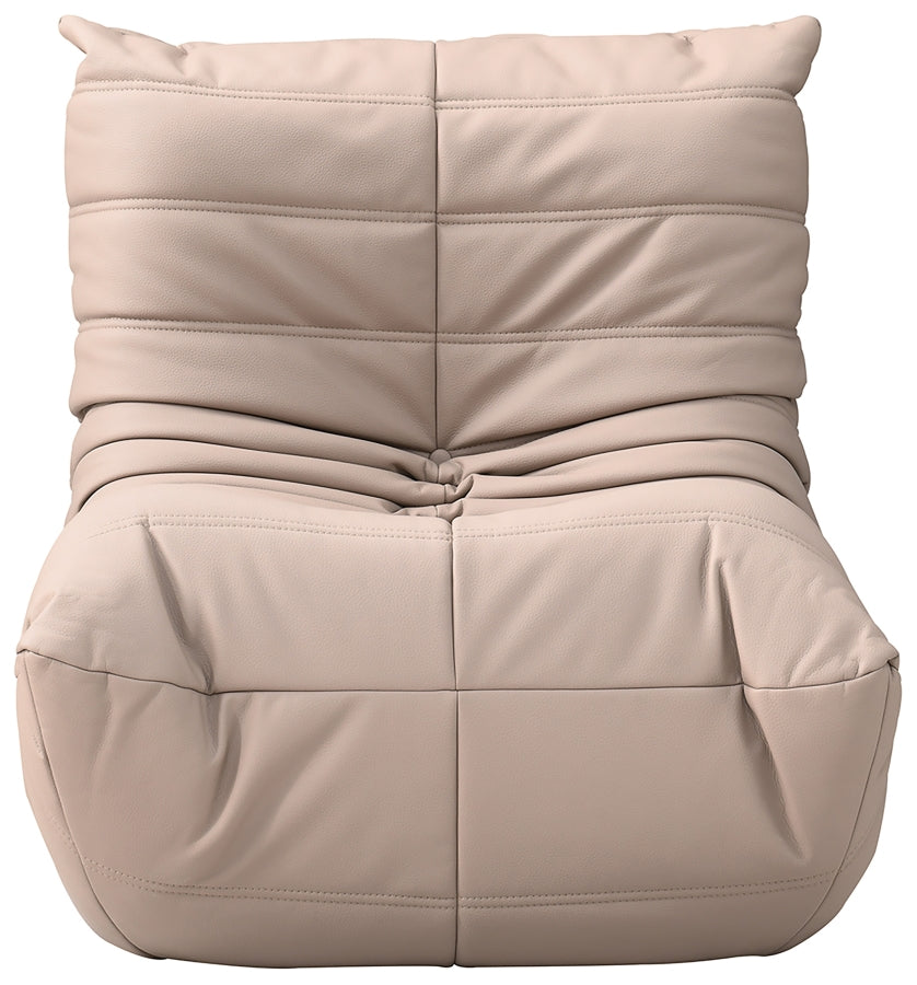 Fauteuil d'appoint rembourré en chenille Vivi