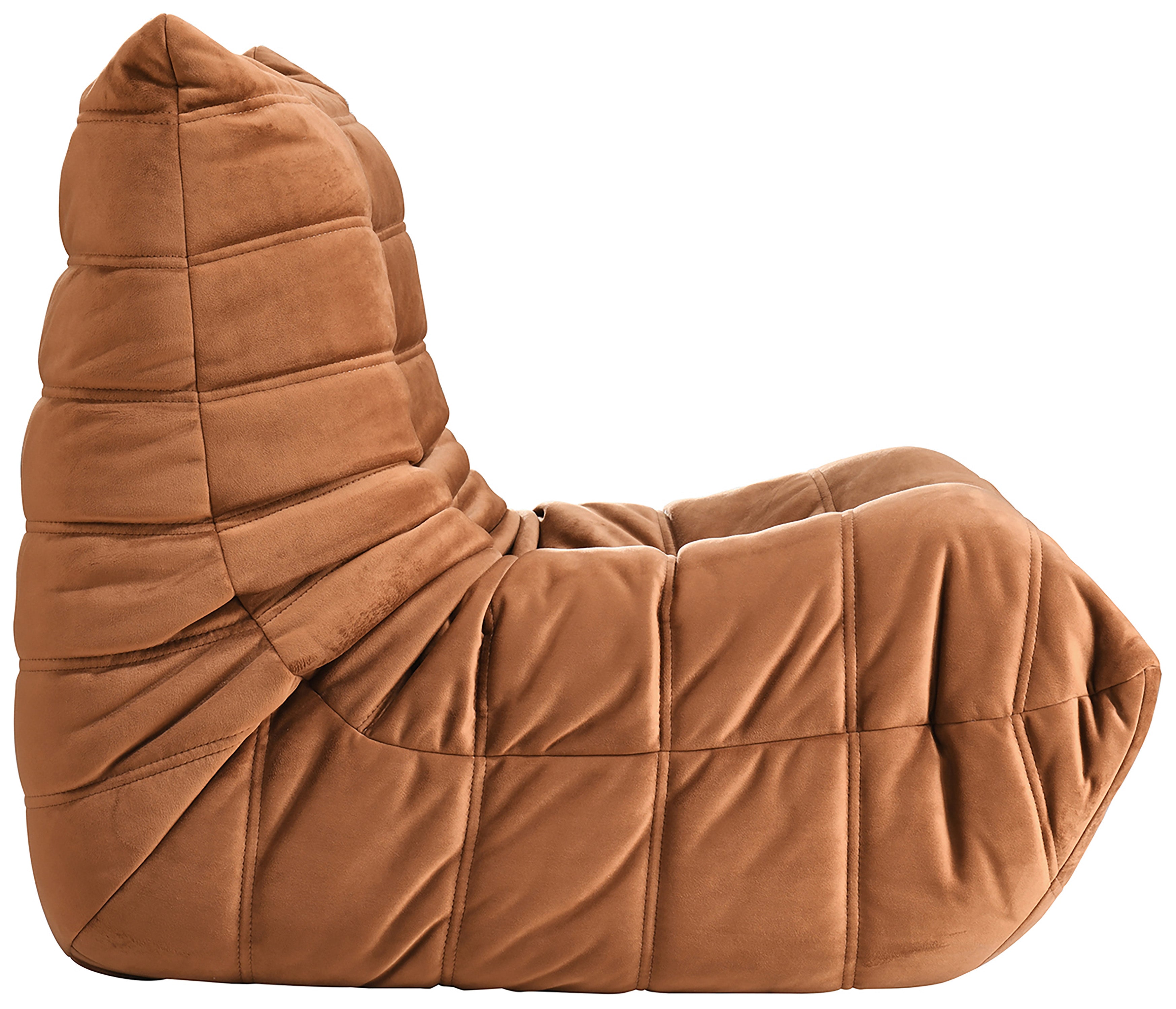 Fauteuil d'appoint rembourré en chenille Vivi