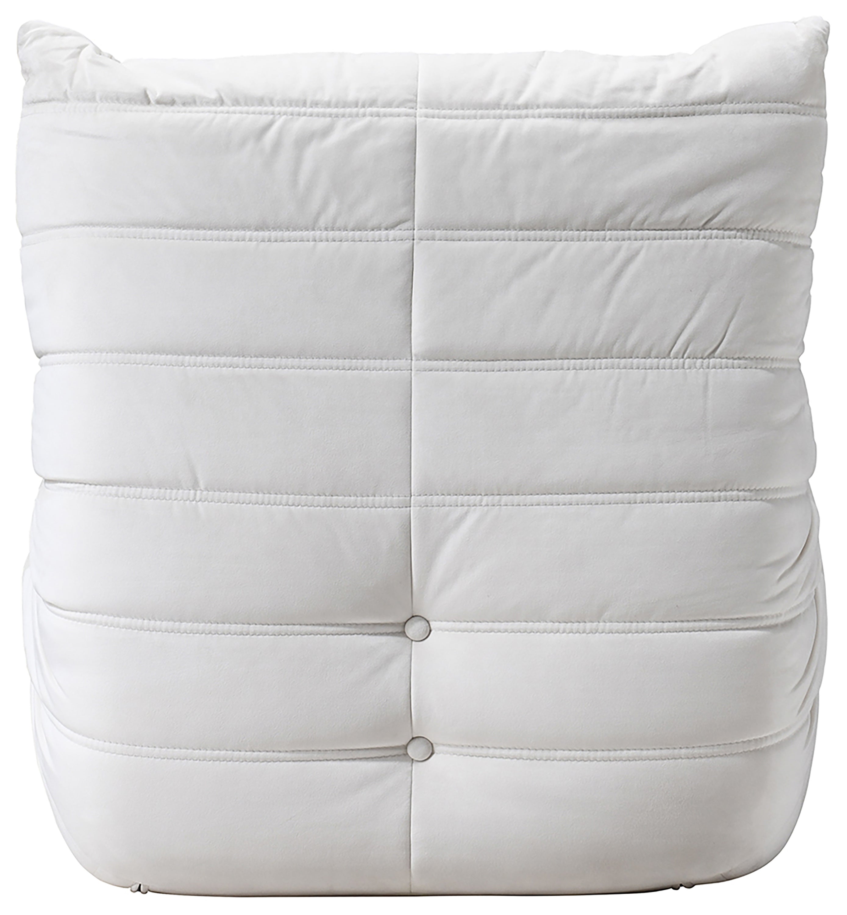 Fauteuil d'appoint rembourré en chenille Vivi