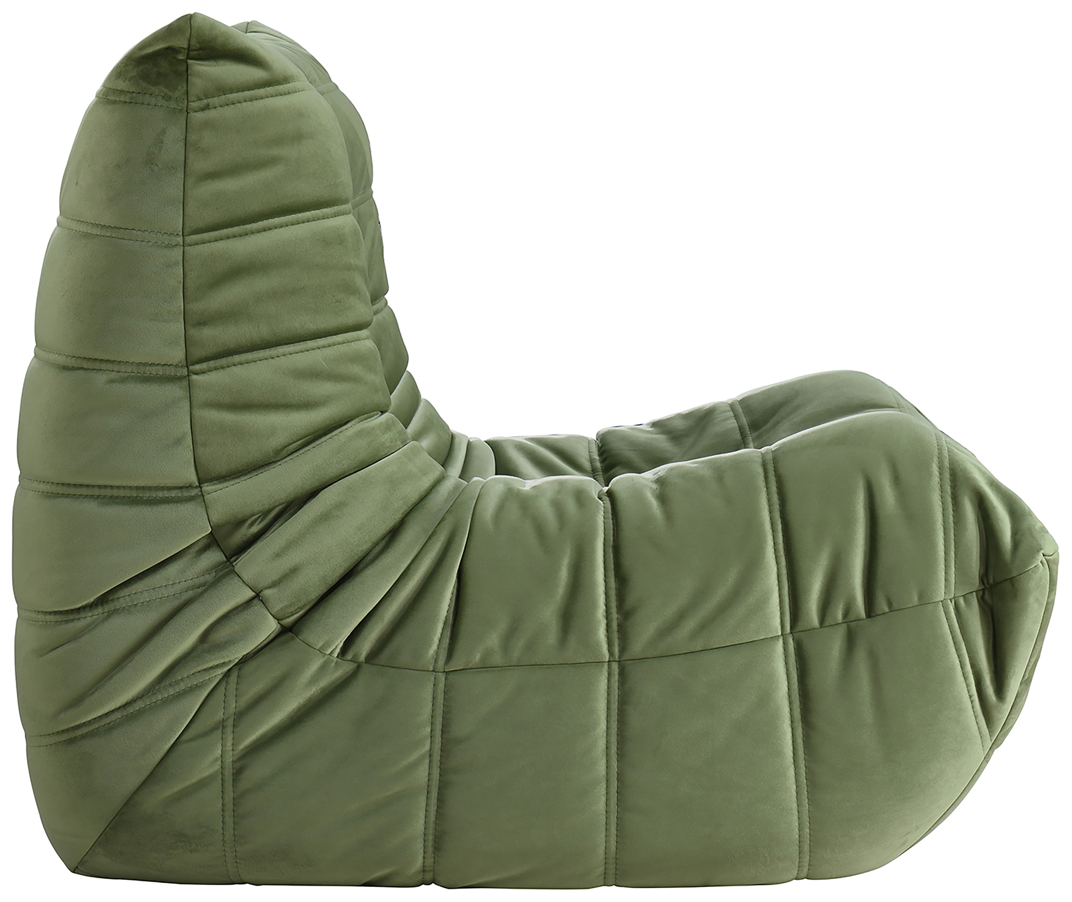 Fauteuil d'appoint rembourré en chenille Vivi