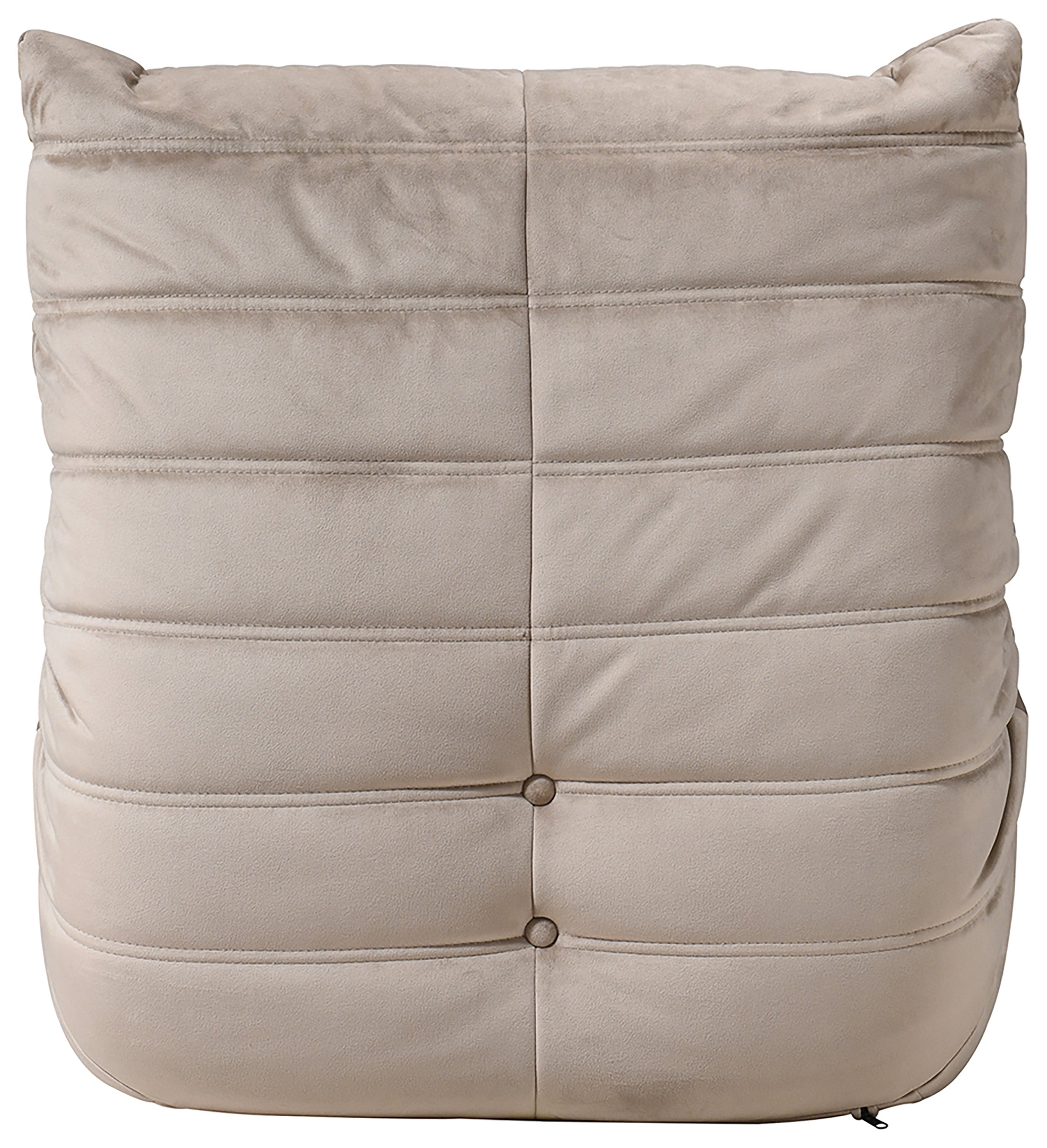 Fauteuil d'appoint rembourré en chenille Vivi