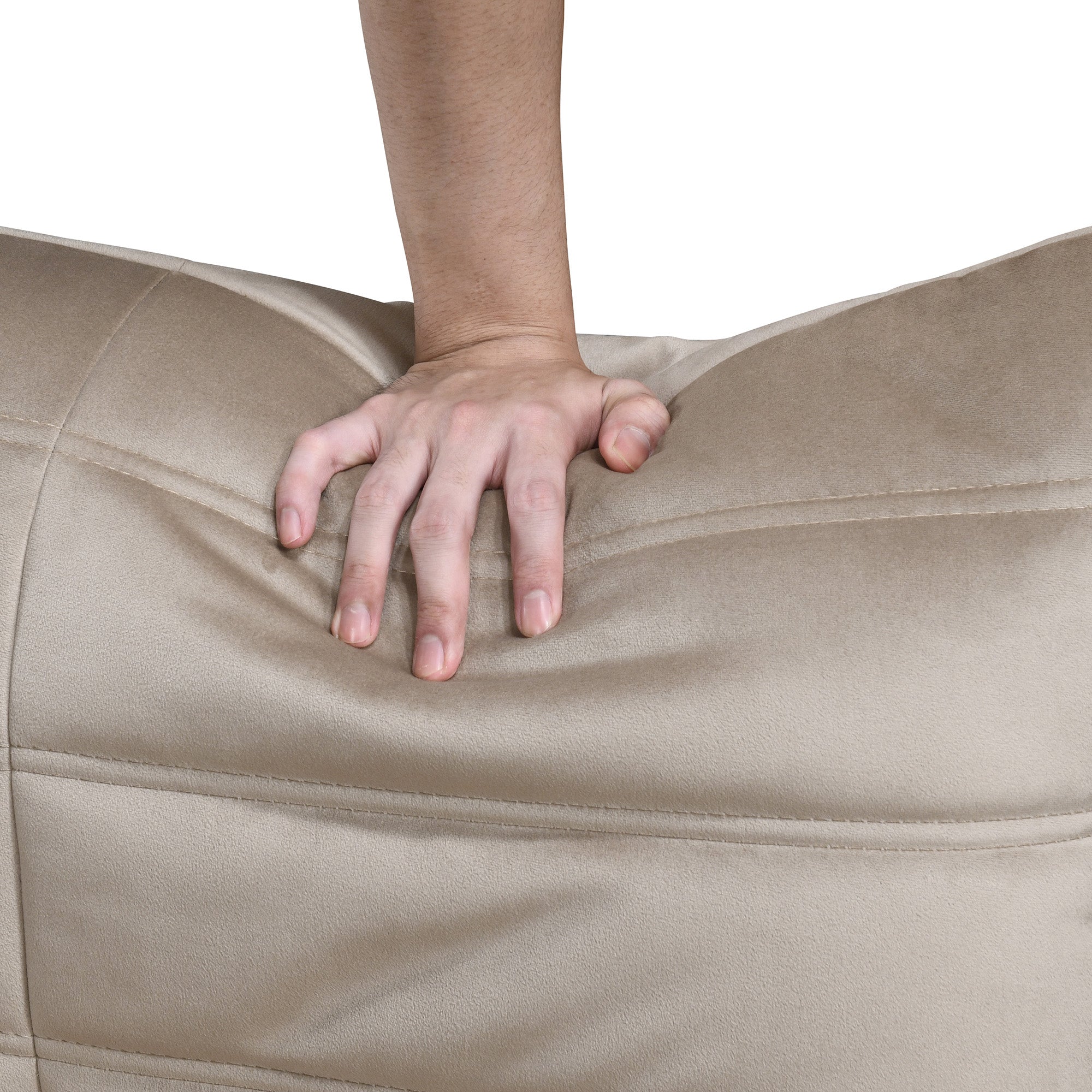 Fauteuil d'appoint rembourré en chenille Vivi