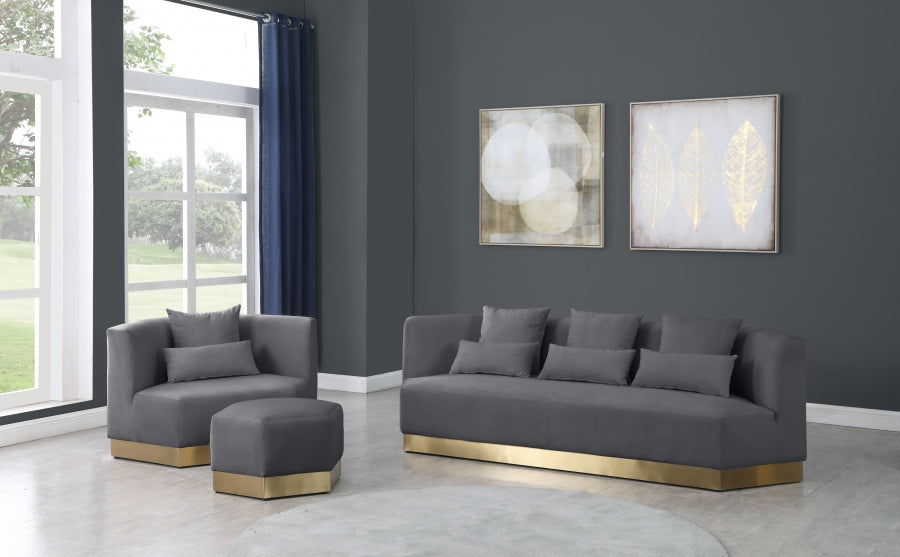 Marquis Velvet Upholstered Chair