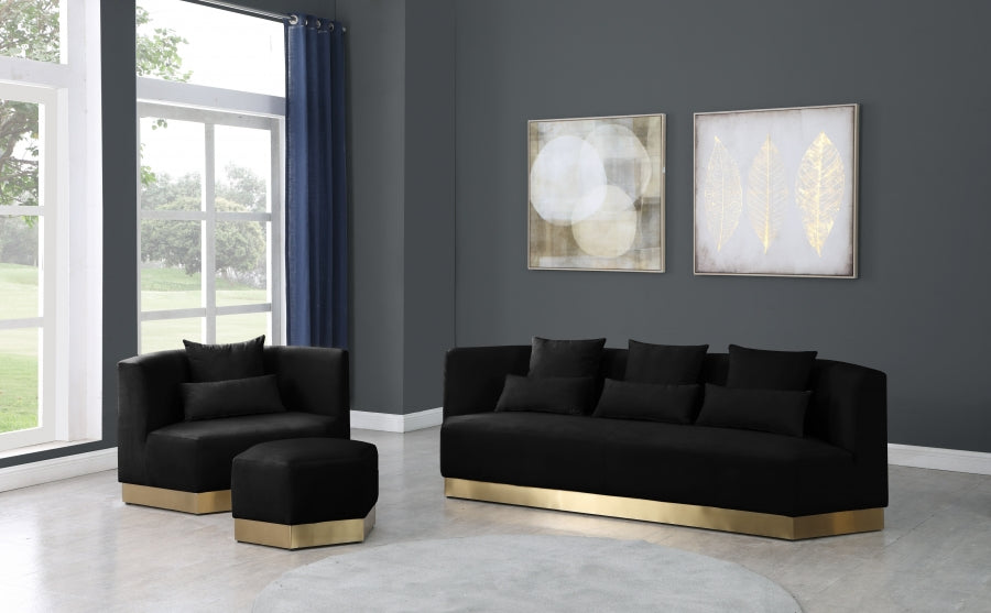 Marquis Velvet Upholstered Chair