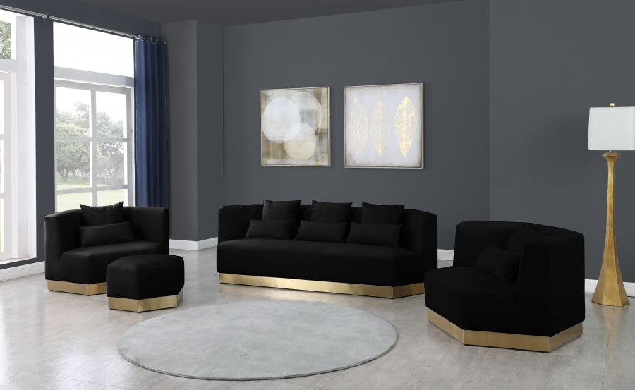 Marquis Velvet Upholstered Chair