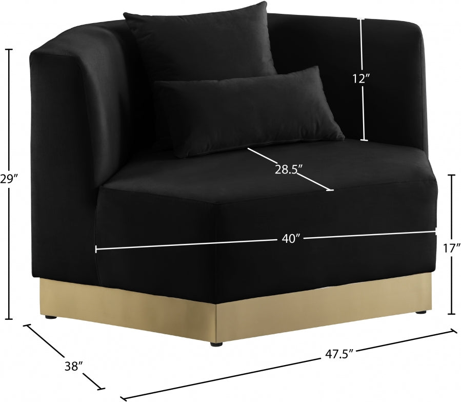 Marquis Velvet Upholstered Chair