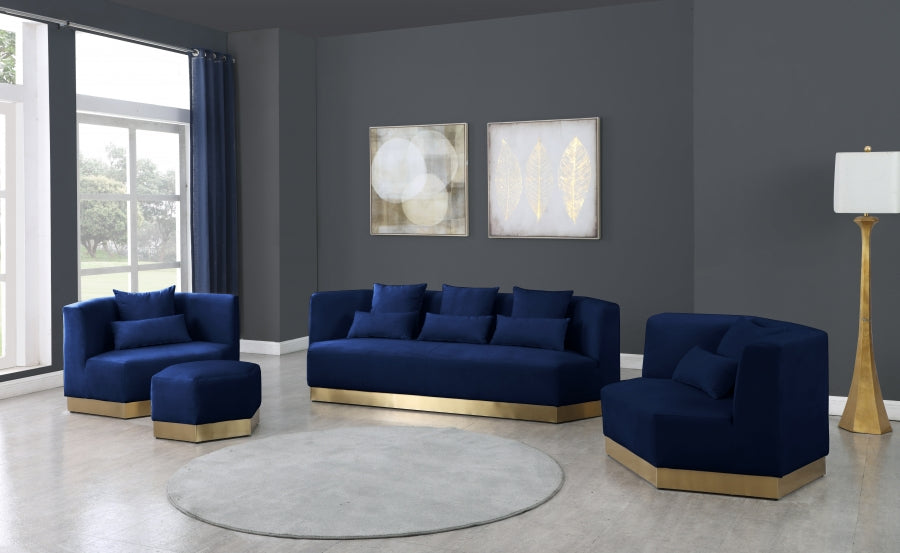 Marquis Velvet Upholstered Chair