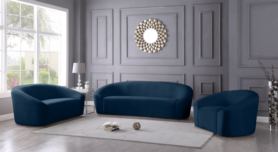 Fauteuil d'appoint rembourré en chenille Vivi