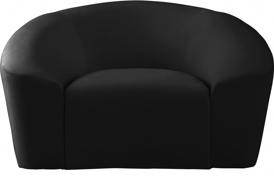 Fauteuil d'appoint rembourré en chenille Vivi