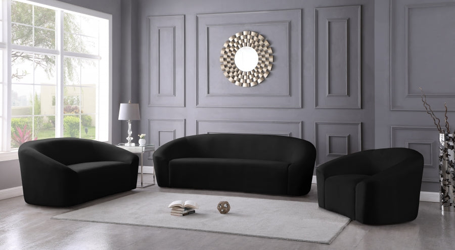 Fauteuil d'appoint rembourré en chenille Vivi