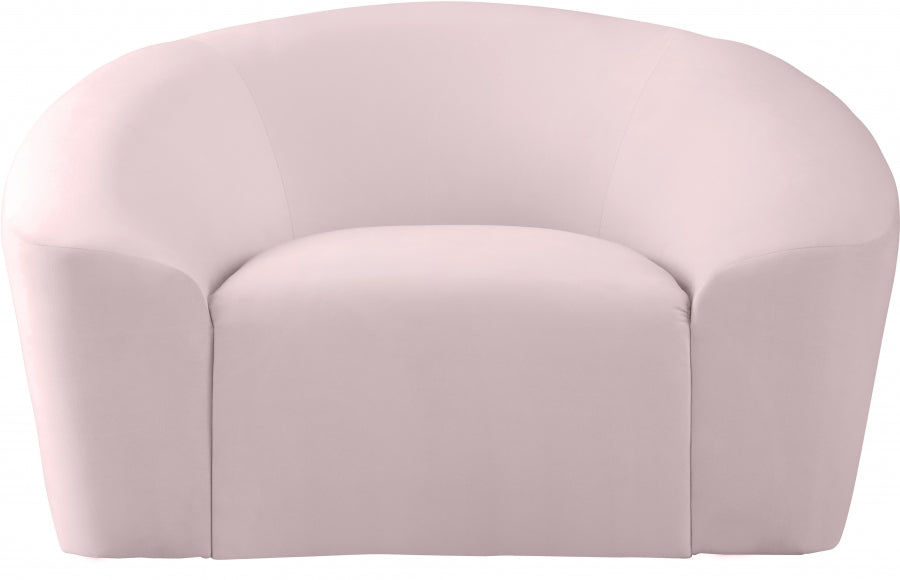 Fauteuil d'appoint rembourré en chenille Vivi