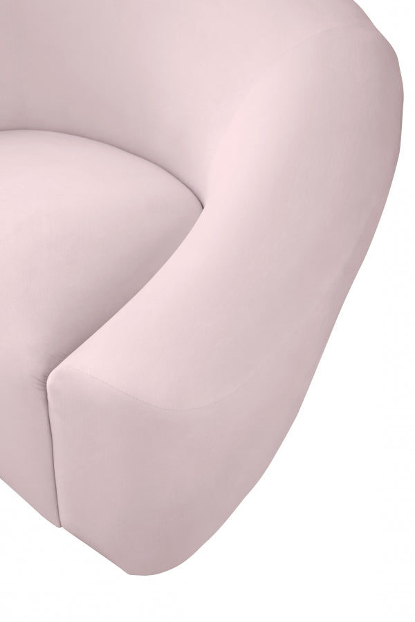 Fauteuil d'appoint rembourré en chenille Vivi