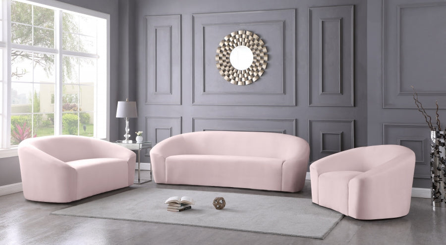 Fauteuil d'appoint rembourré en chenille Vivi