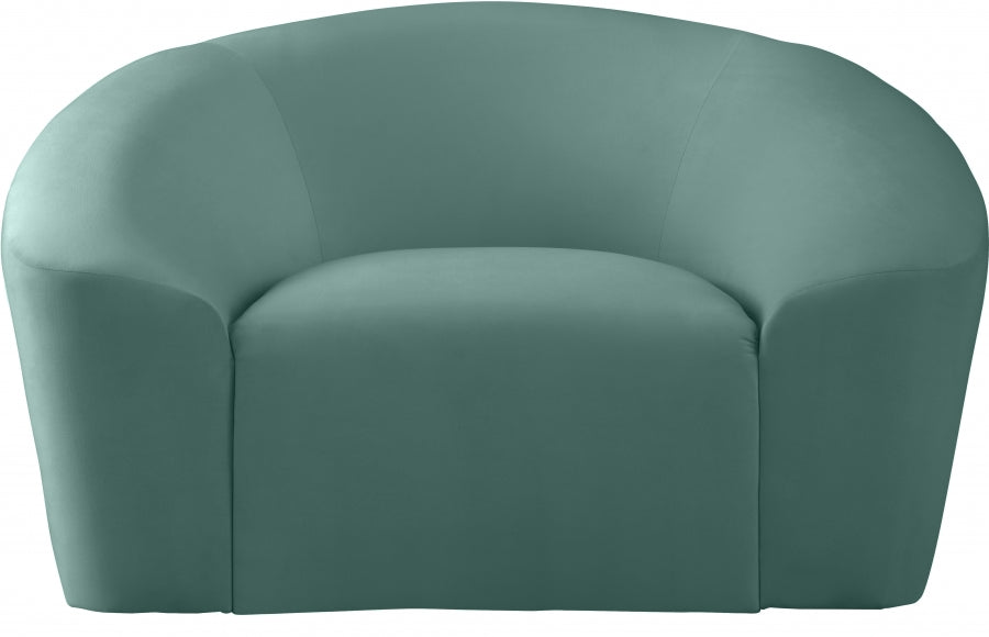 Fauteuil d'appoint rembourré en chenille Vivi