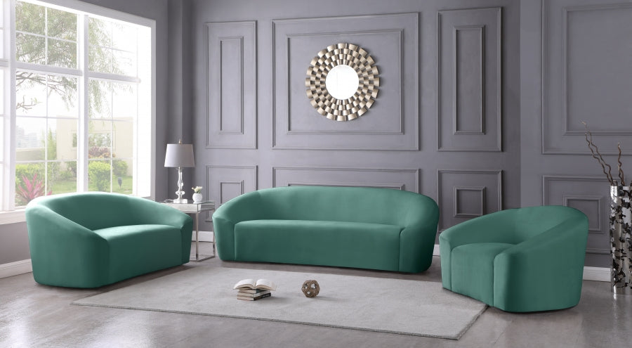 Fauteuil d'appoint rembourré en chenille Vivi