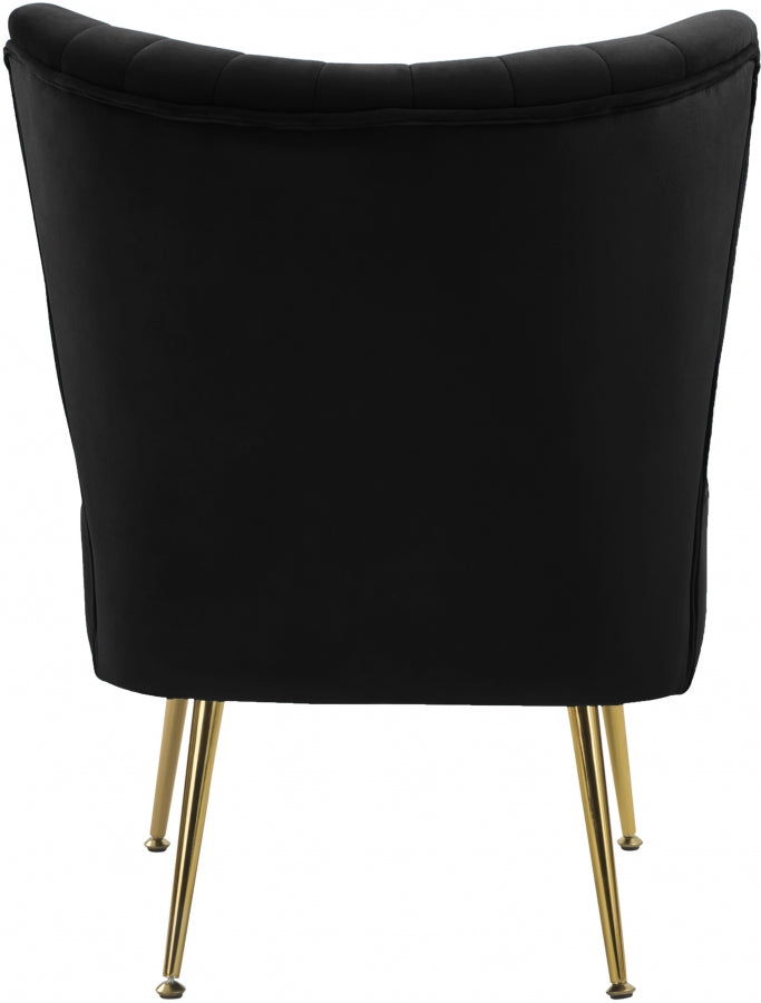 Fauteuil d'appoint rembourré en chenille Vivi