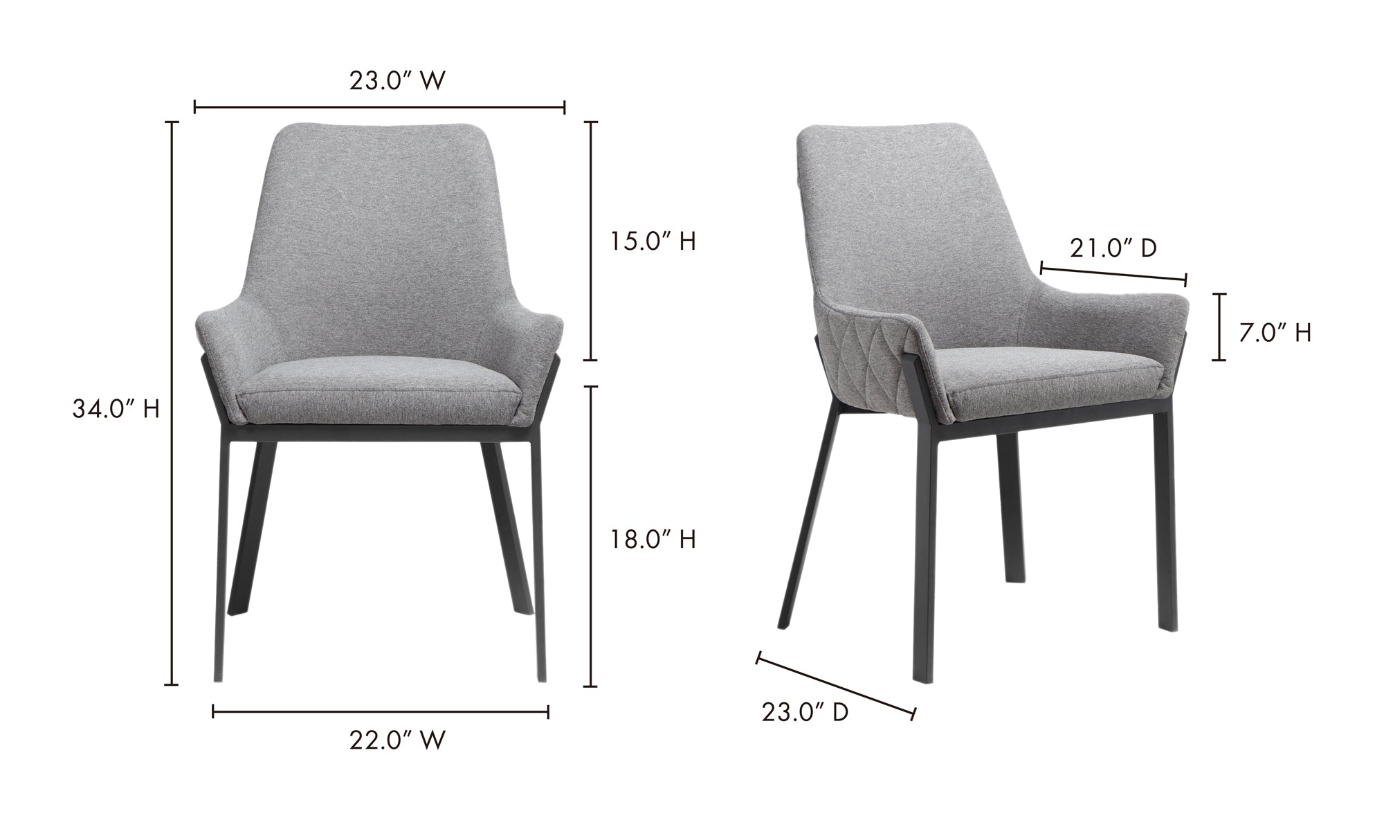 Lloyd Dining Chair Set of 2